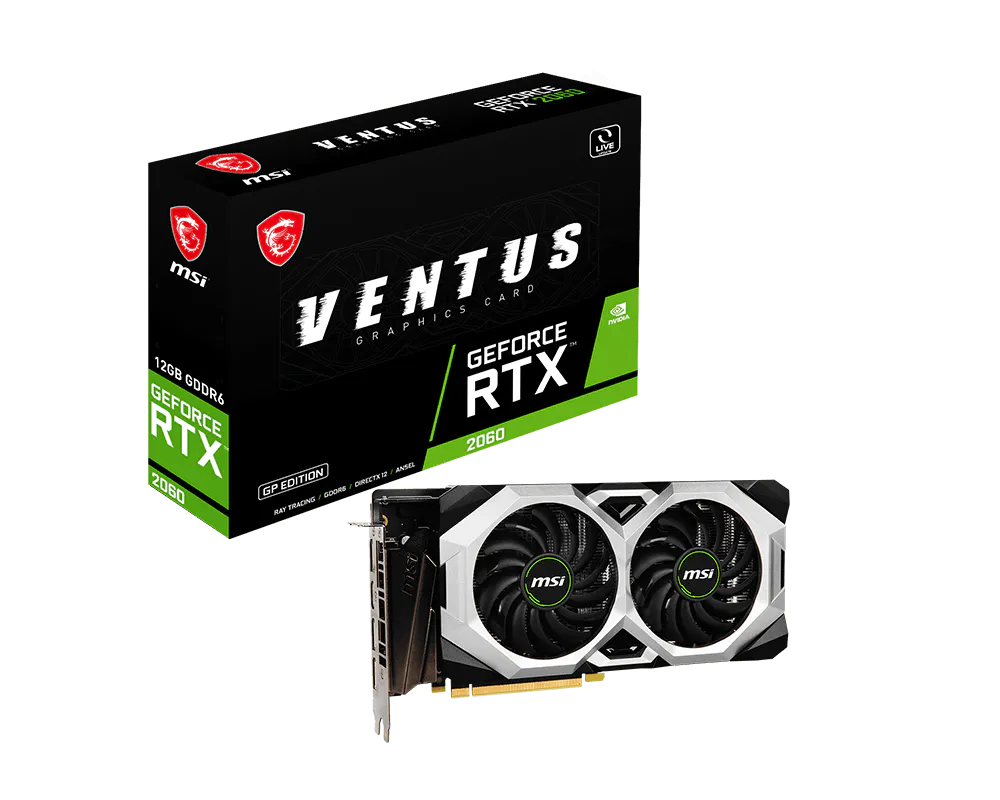 MSI GeForce RTX 2060 VENTUS GP 12G